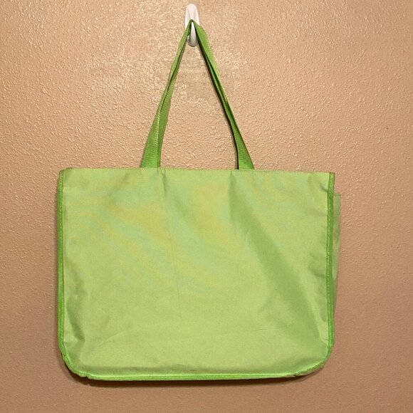 Bahamas embroidered large Tote Sun, Dolphins, Palm Trees Zipped Closure - Picture 7 of 11